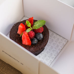 Flourless Cake Mono Box - Plain Desserts