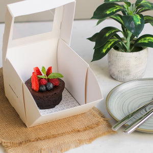 Flourless Cake Mono Box - Plain Desserts