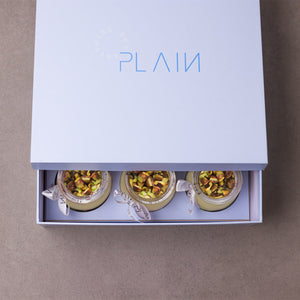 Pistachio Tiramisu Jars Box of 9 - Plain Desserts