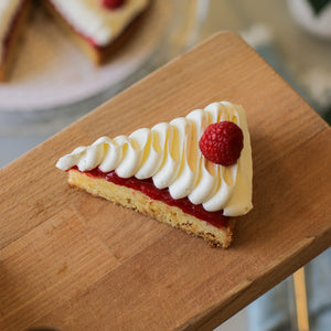 Raspberry Brownie Tart - Plain Desserts