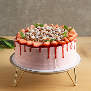 Order Online |  Strawberries & Cream Shortcake | Plain Desserts