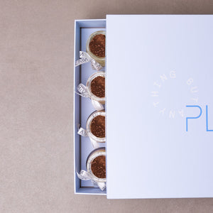 Tiramisu Jars Box of 20 - Plain Desserts